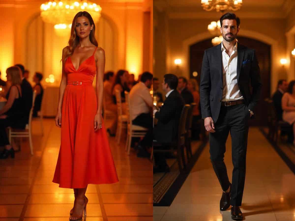 Wedding outfits for men and women