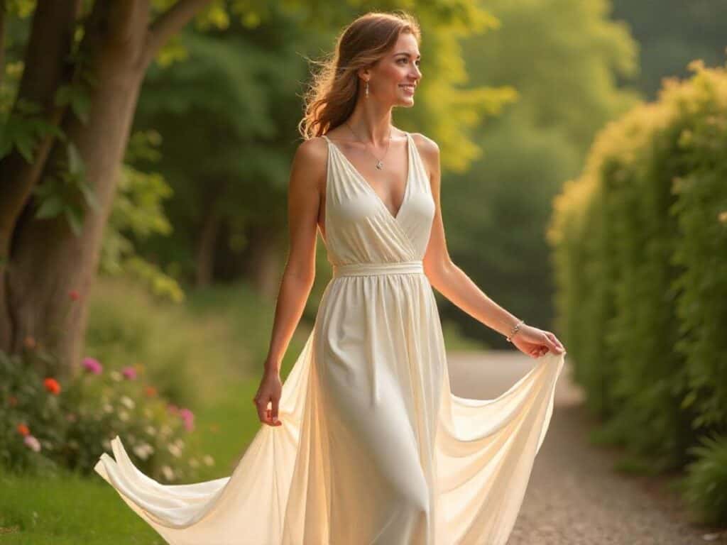 Wrap Dress or Flowy Maxi Dress