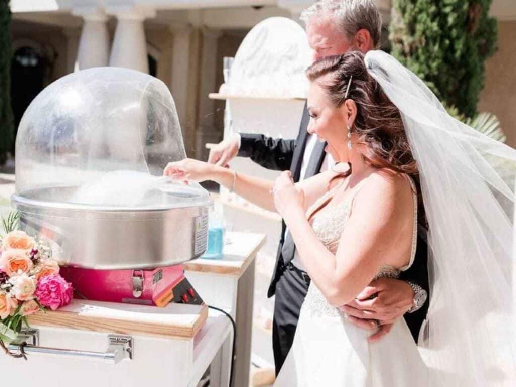 Cotton candy machine for nostalgia