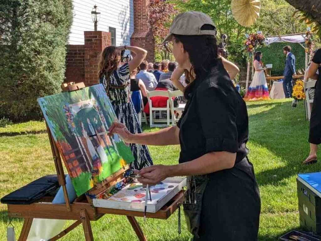 Live event painter