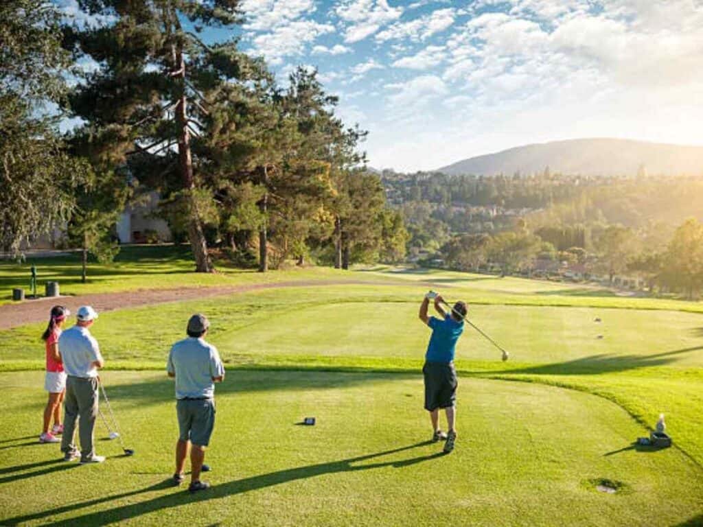 Golf day with the group