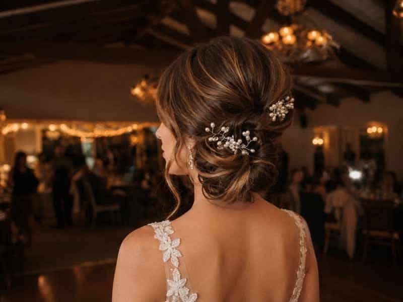 Ultra-realistic luxury bridal editorial photography of a beautif